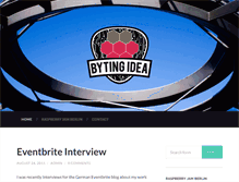 Tablet Screenshot of bytingidea.com
